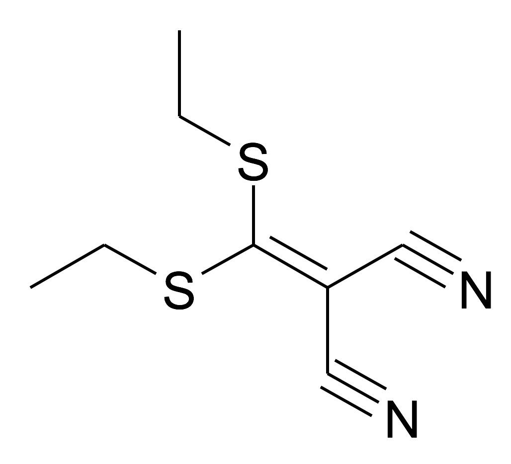 2-(Bis-ethylsulfanyl-methylene)-malononitrile