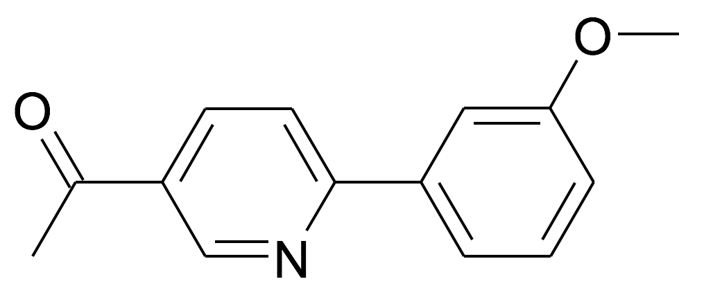 1-[6-(3-Methoxy-phenyl)-pyridin-3-yl]-ethanone