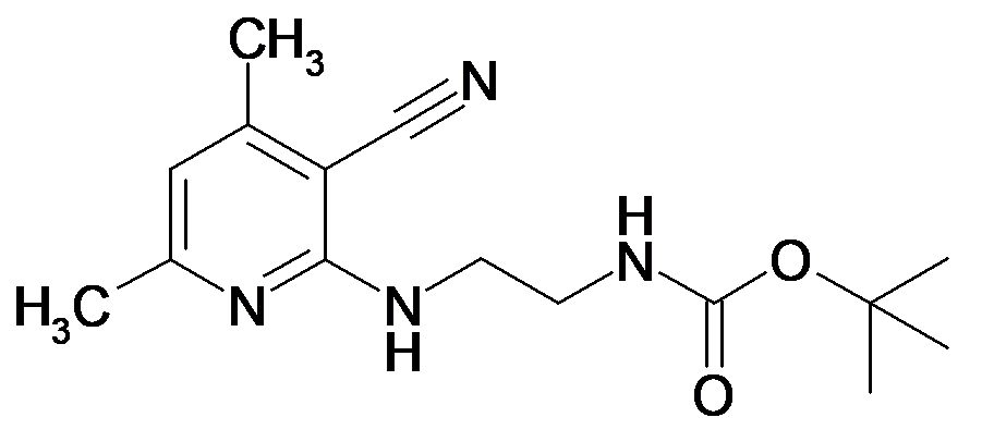 [2-(3-Cyano-4,6-dimethyl-pyridin-2-ylamino)-ethyl]-carbamic acid tert-butyl ester