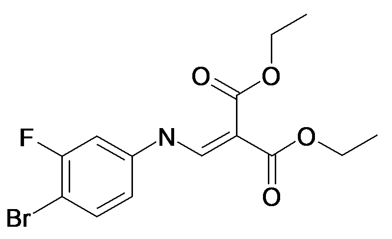 2-[(4-Bromo-3-fluoro-phenylamino)-methylene]-malonic acid diethyl ester