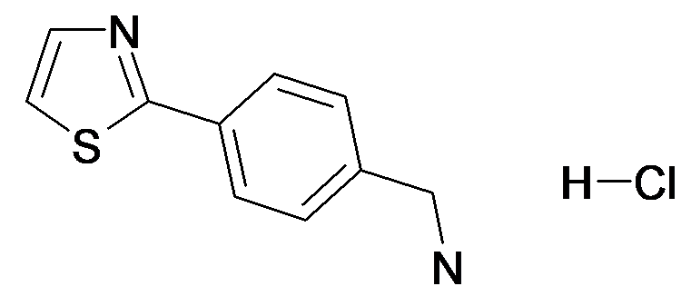 4-Thiazol-2-yl-benzylamine; hydrochloride