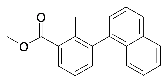 2-Methyl-3-naphthalen-1-yl-benzoic acid methyl ester