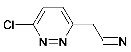(6-Chloro-pyridazin-3-yl)-acetonitrile