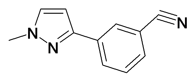 3-(1-Methyl-1H-pyrazol-3-yl)-benzonitrile