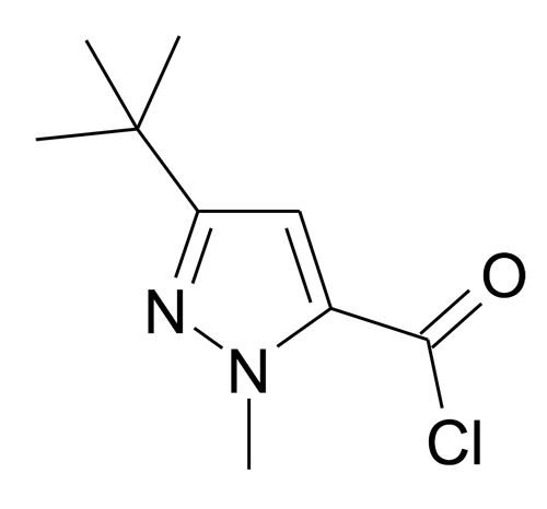 5-tert-Butyl-2-methyl-2H-pyrazole-3-carbonyl chloride