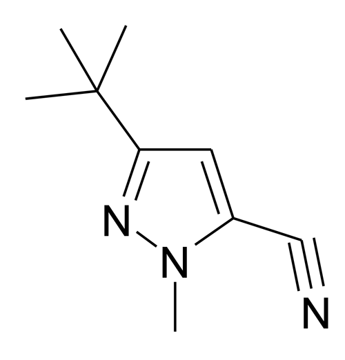 5-tert-Butyl-2-methyl-2H-pyrazole-3-carbonitrile