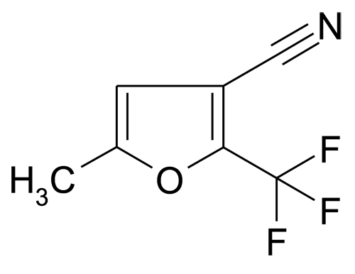 3-Cyano-5-methyl-2-(trifluoromethyl)furan