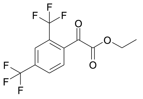 (2,4-Bis-trifluoromethyl-phenyl)-oxo-acetic acid ethyl ester