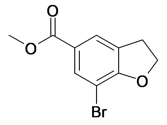 7-Bromo-2,3-dihydro-benzofuran-5-carboxylic acid methyl ester