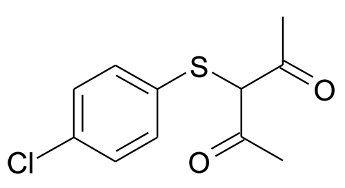 3-(4-Chloro-phenylsulfanyl)-pentane-2,4-dione