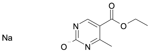 Sodium; 5-ethoxycarbonyl-4-methyl-pyrimidin-2-olate