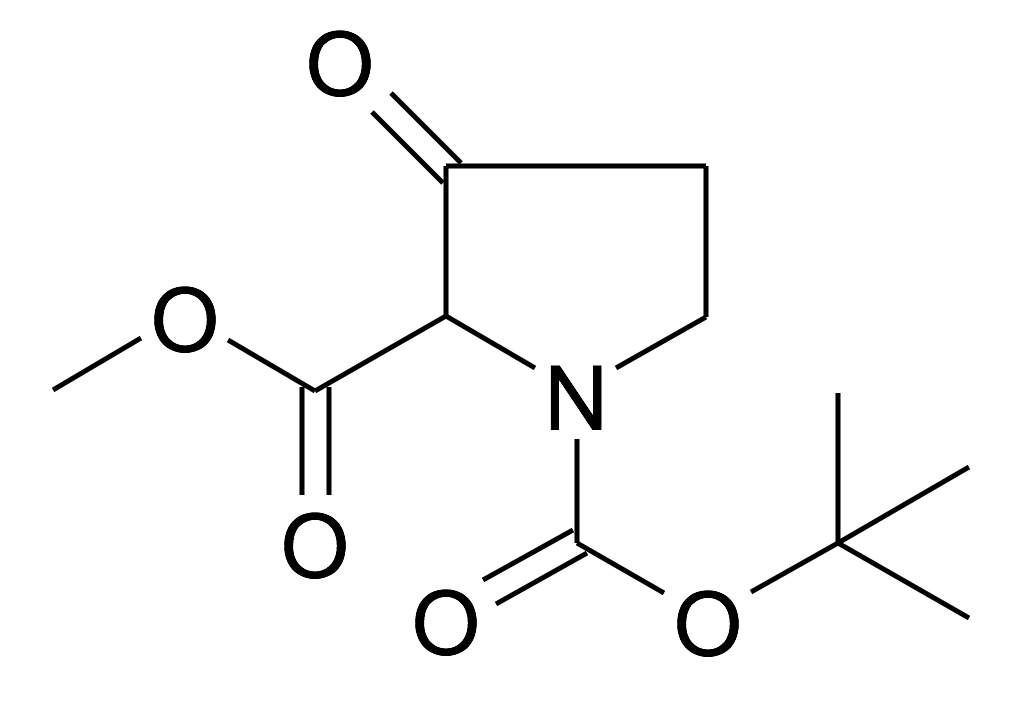 3-Oxo-pyrrolidine-1,2-dicarboxylic acid 1-tert-butyl ester 2-methyl ester