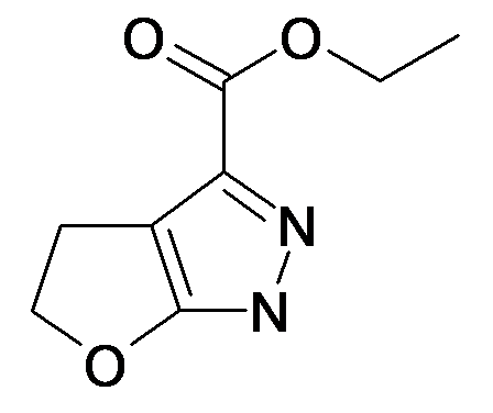 4,5-Dihydro-1H-furo[2,3-c]pyrazole-3-carboxylic acid ethyl ester