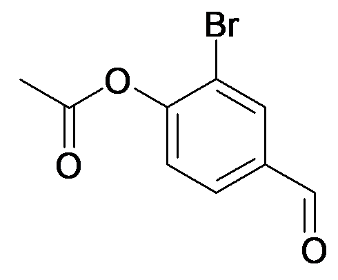 Acetic acid 2-bromo-4-formyl-phenyl ester