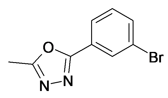 2-(3-Bromo-phenyl)-5-methyl-[1,3,4]oxadiazole