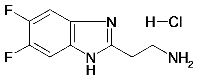2-(5,6-Difluoro-1H-benzoimidazol-2-yl)-ethylamine; hydrochloride