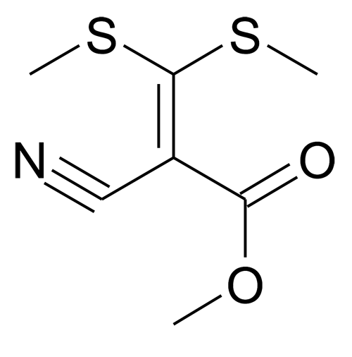 2-Cyano-3,3-bis-methylsulfanyl-acrylic acid methyl ester