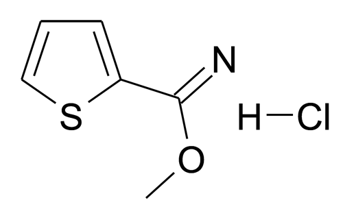Thiophene-2-carboximidic acid methyl ester; hydrochloride