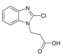 3-(2-Chloro-benzoimidazol-1-yl)-propionic acid