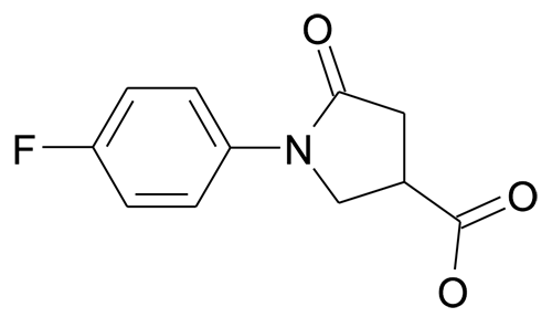1-(4-Fluoro-phenyl)-5-oxo-pyrrolidine-3-carboxylic acid